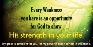 God's strength in your life