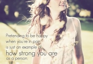 Being a strong person