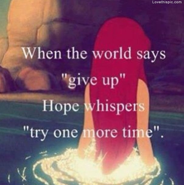 When the World Says When the World Says