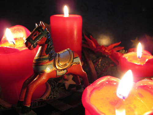 Christmas candles Christmas candles