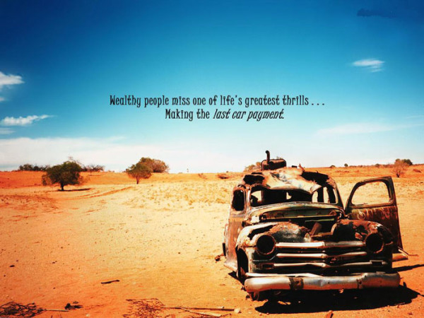 Wealthy people 