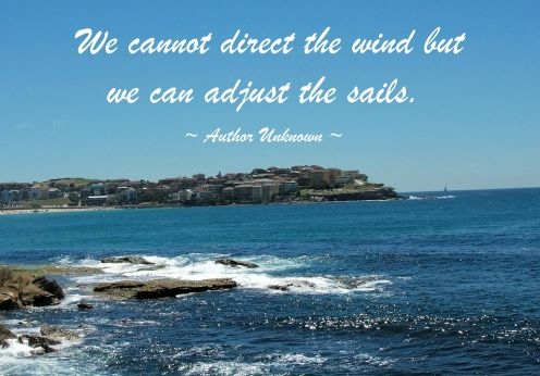 Adjust the sails