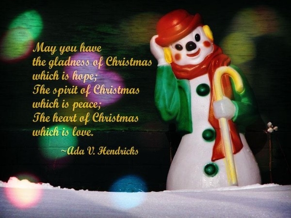 The heart of Christmas