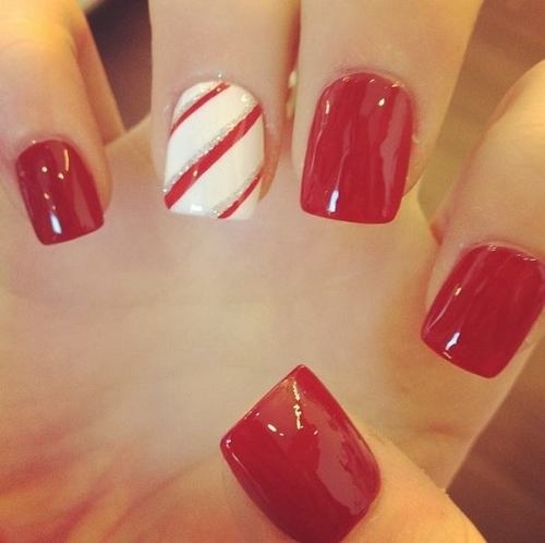 Peppermint Nails Peppermint Nails