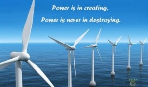 The power is in creating The power is in creating