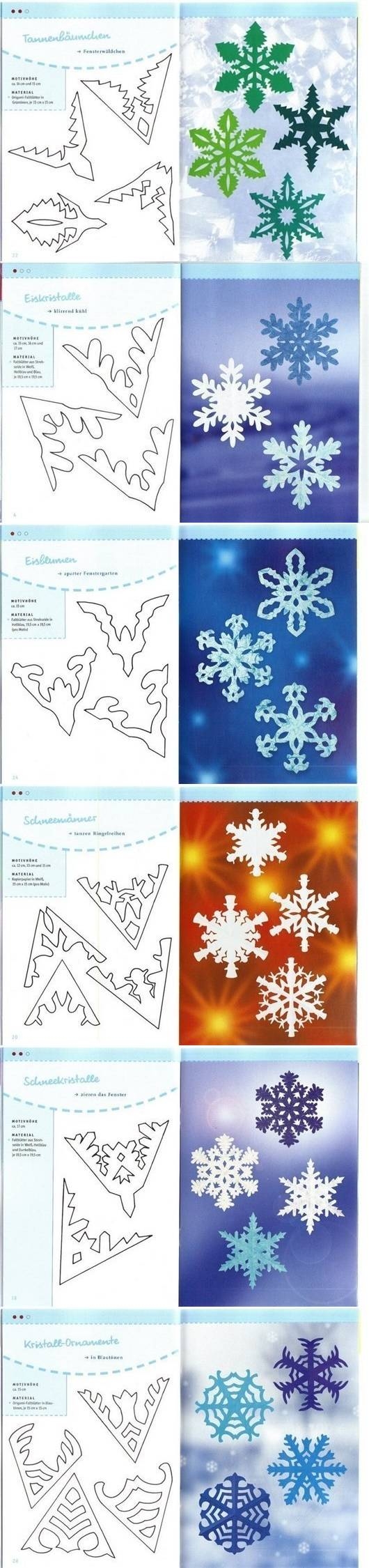 DIY Snow Flakes DIY Snow Flakes