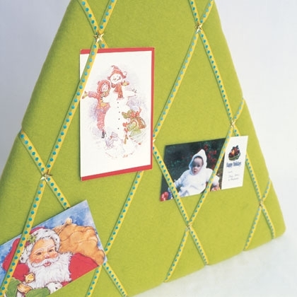 Holiday card holder
