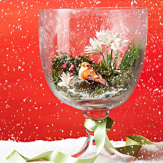 Open air snow globe Open air snow globe