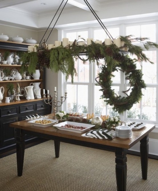 Kitchen Decorated for Christmas Kitchen Decorated for Christmas