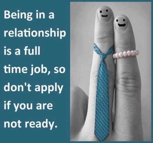 Being in a relationship