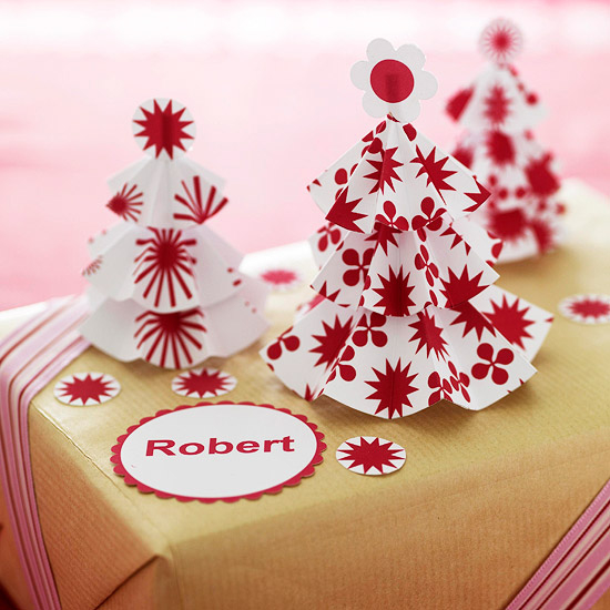 Tiered paper trees Tiered paper trees