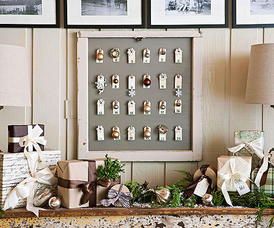 Modern advent calendar Modern advent calendar