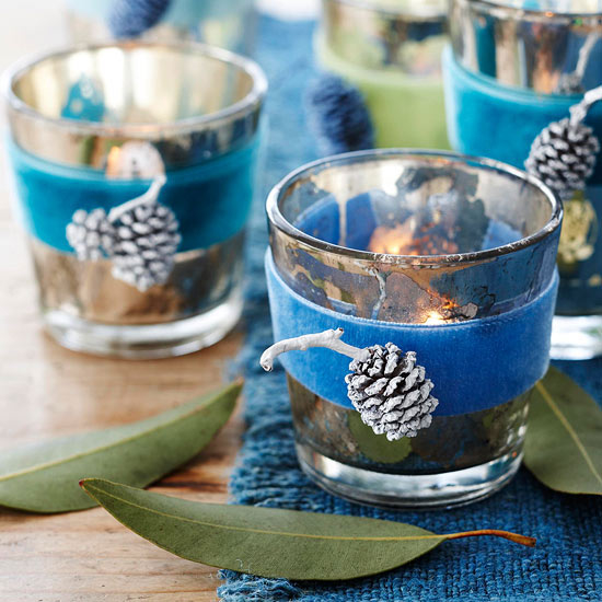 Winter theme voltive candles Winter theme voltive candles
