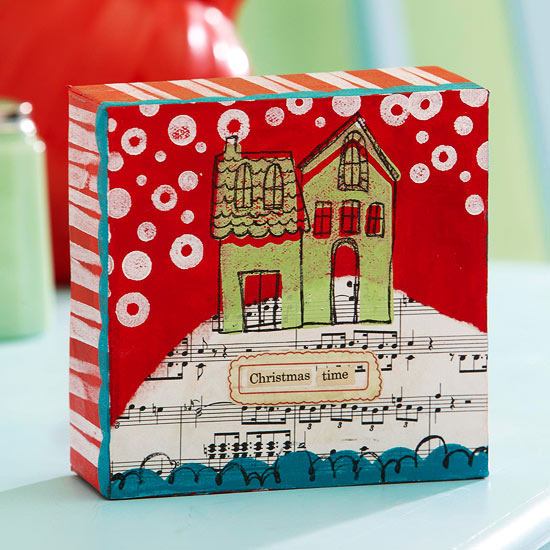 Christmas canvas