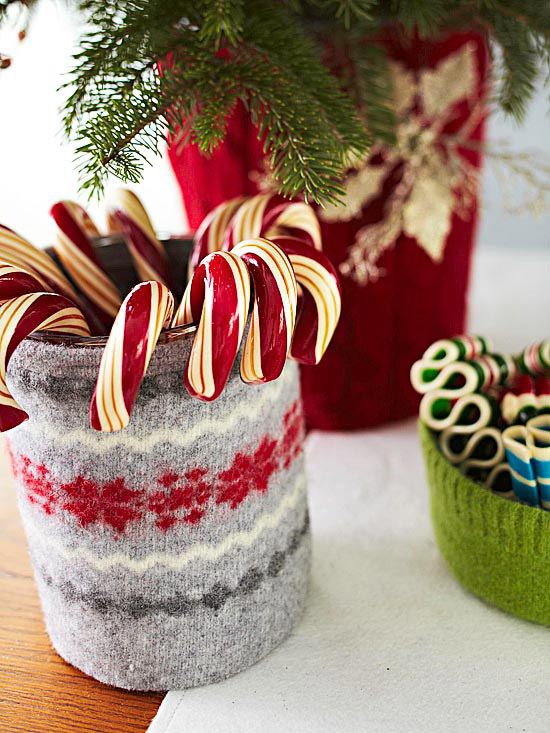 Christmas container covers