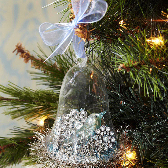 Snow bell ornament