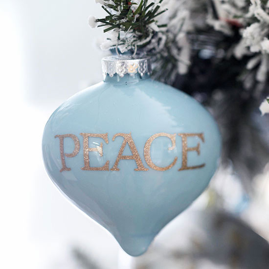 Painted glass ornament Painted glass ornament