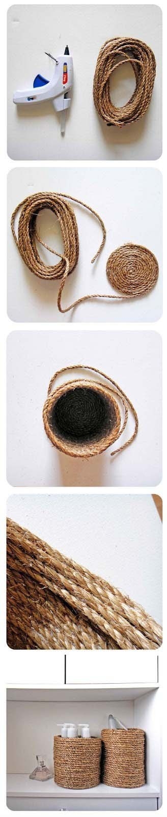 DIY Yarn Bottles