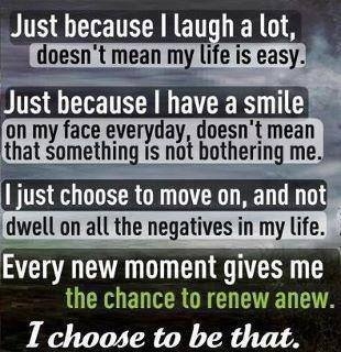 I chose to be that I chose to be that