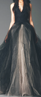 Vera Wang Bridal 2012 black