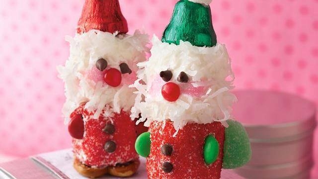 Marshmallow Santas