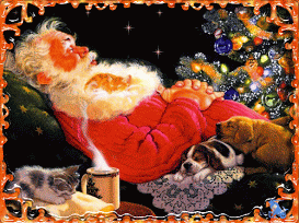 Santa Napping Santa Napping