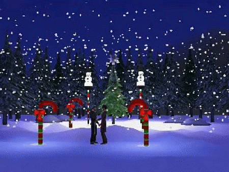 Snow at Night