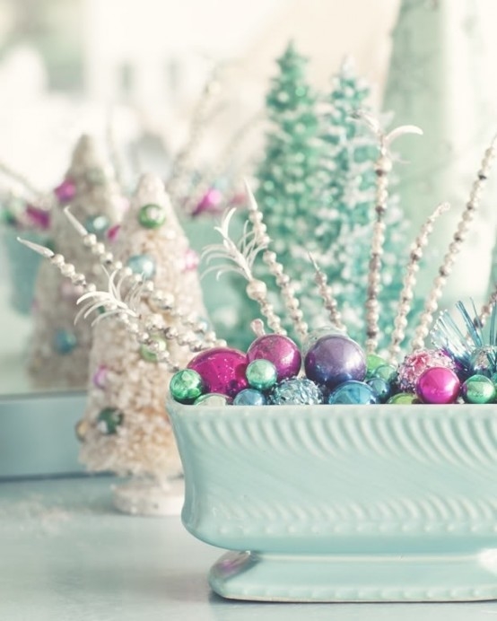 Pastel Christmas Ornaments Pastel Christmas Ornaments