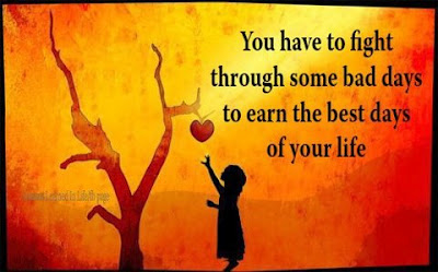 you have to fight through