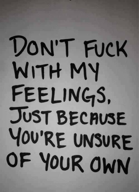 my feelings
