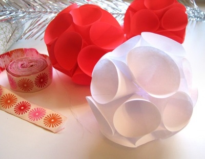 Pretty paper bulbs