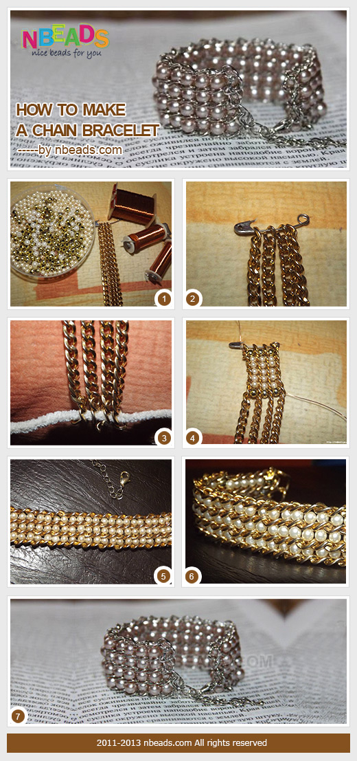 How to Make A Chain Bracelet How to Make A Chain Bracelet