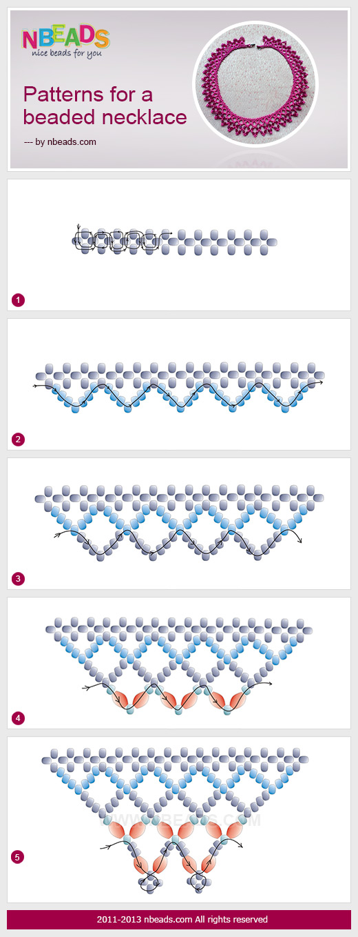 Patterns for A Beaded Necklace