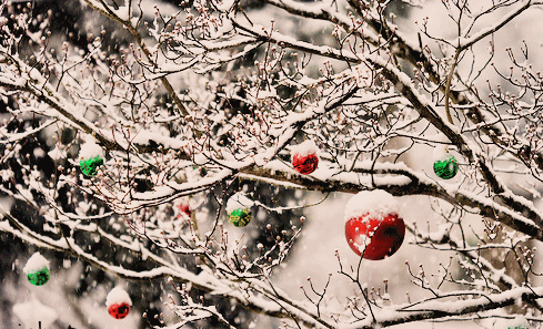 Snow baubles