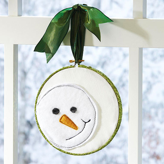 Hanging snowman craft Hanging snowman craft