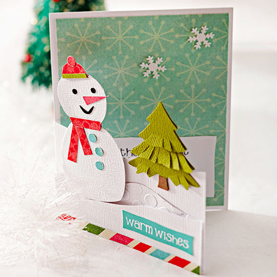 Snowman greeting card