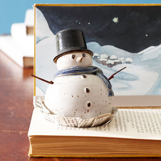 Snowman storybook decoration Snowman storybook decoration