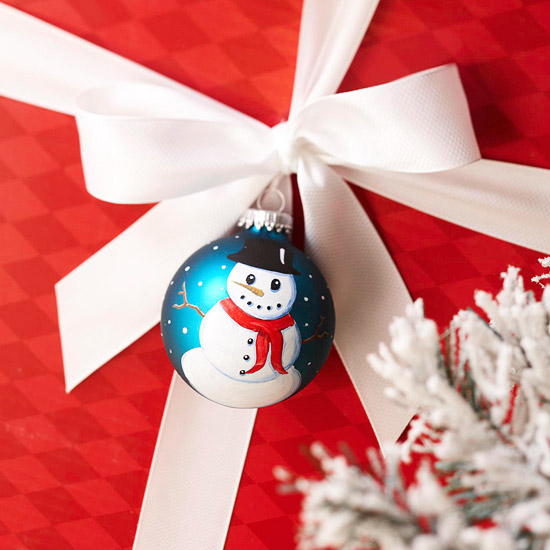 Snowman ornament