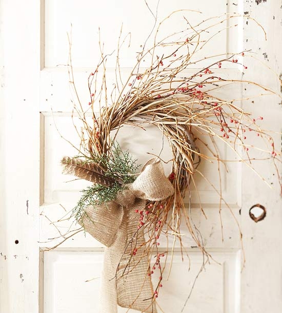 Twist twig Christmas Wreath Twist twig Christmas Wreath