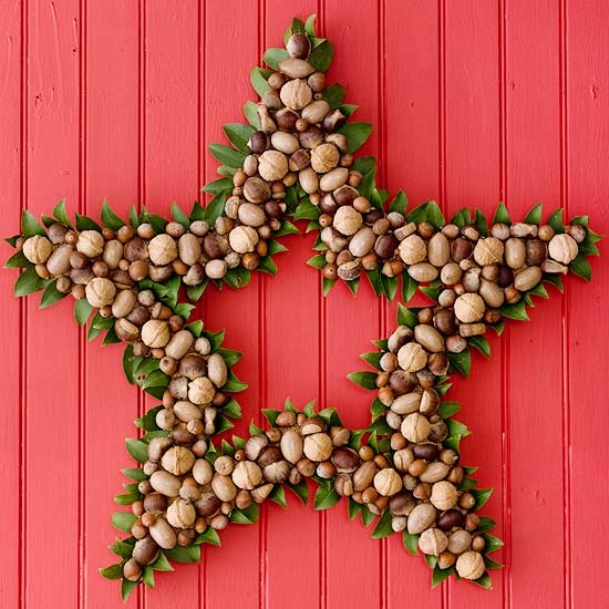 Nuts Star Wreath Nuts Star Wreath