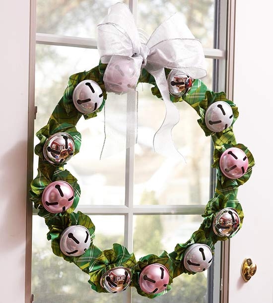 Jingle bell wreath Jingle bell wreath