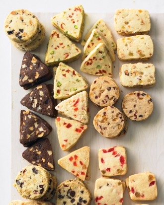 Shaped icebox cookies