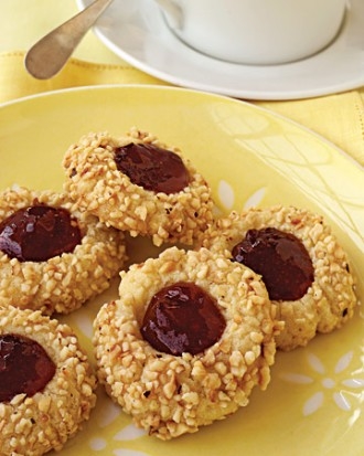 Hazelnut Thumbprints Hazelnut Thumbprints
