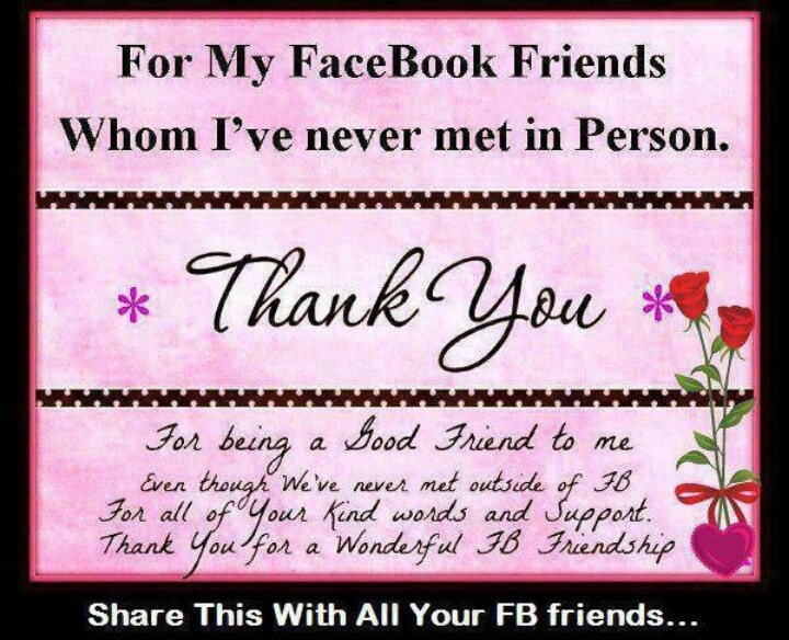 to my facebook friends to my facebook friends