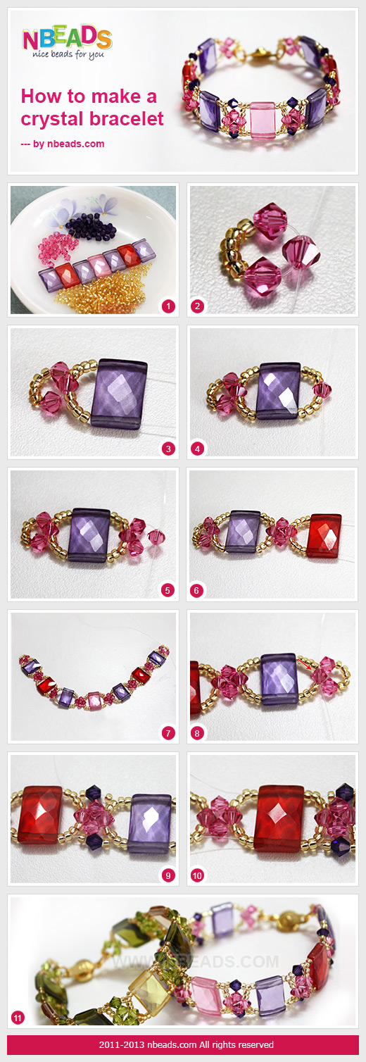 How to Make A Crystal Bracelet