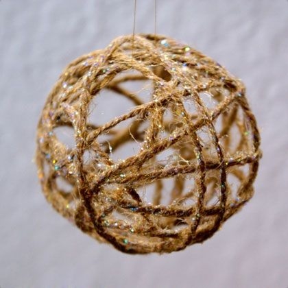 Glitter Twine Ornament Glitter Twine Ornament