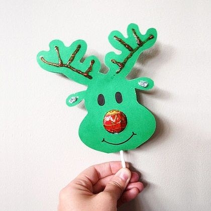 Lollipop Nose Reindeers