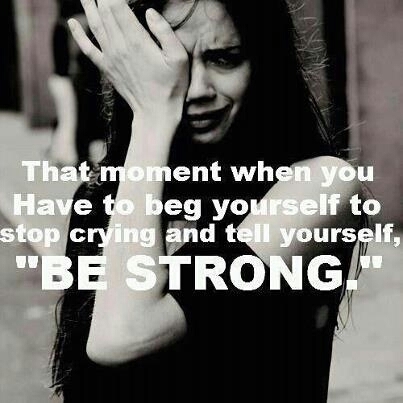 Be strong Be strong