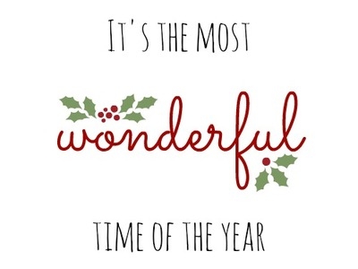 Its the most wonderful time of the year
