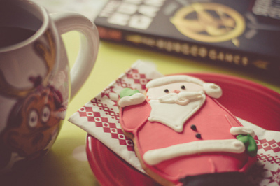 Santa cookie